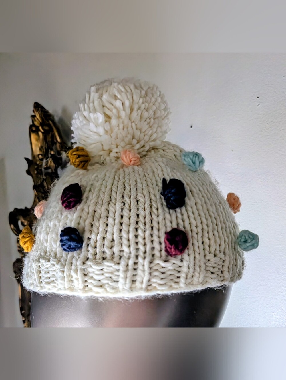 The Blueberry Hill Percy Pom Beanie